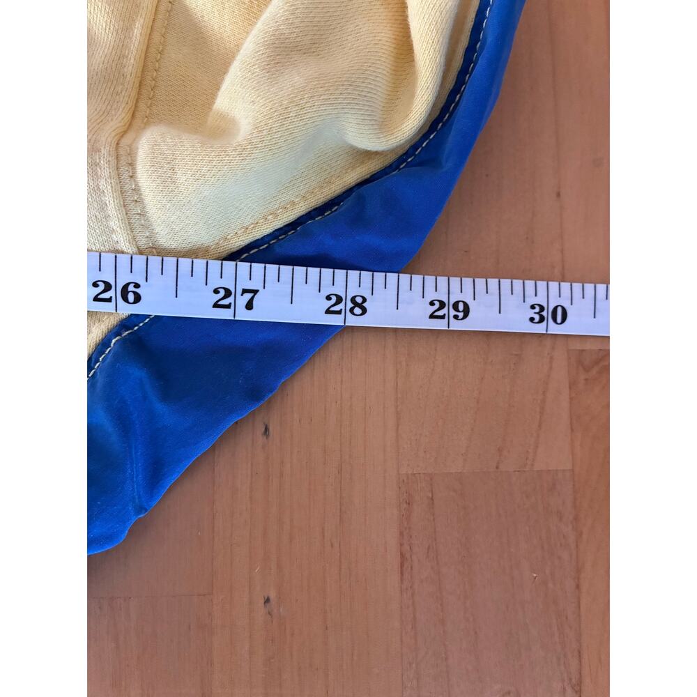 Free People Movement World Tour Two-Piece Set Yellow Blue Jacket + Shorts Size M - Picture 9 of 12